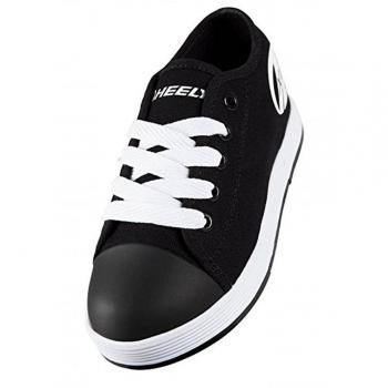 Heelys - Zapatillas de skateboarding de Lona para niña, color negro, talla 34 EU
