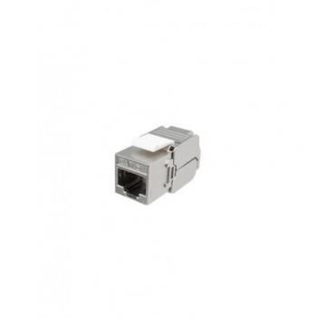Lapara LA-4010221 Adaptador Doble Hembra RJ45 Cat 6 FTP Tipo Keystone
