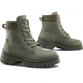 Botas de moto para mujer Falco Zarah - Verde - Talla 38