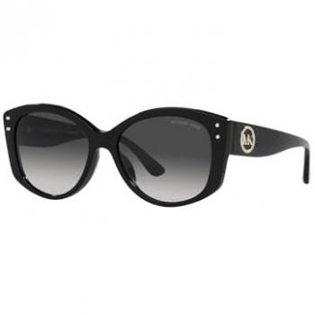Michael Kors Charleston MK2175U Unisex Square Sunglasses, Black, 54mm, Prescription or Non-Prescription Available