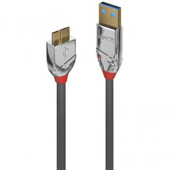 Cable USB 3.0 A a Micro USB B Cromo Line - 3m, 5Gbps