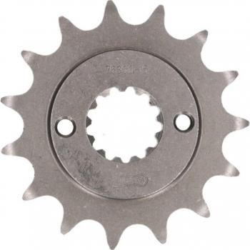 Piñón de acero estándar AFAM 520 15 dientes para Kymco KXR / Maxxer / MXU 250/300 y TGB Blade / Target