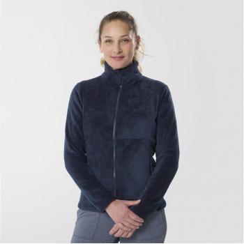 Forro polar de mujer Millet Siurana Highloft Full Zip azul marino - L