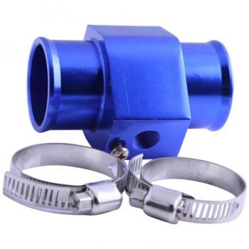 Agua 28mm Sensor de Temperatura Adaptador Manguera Radiador Calibre Color Azul