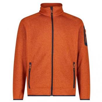 CMP Men's Orange Fleece Jacket Size 54