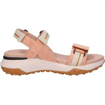 Sandalia Geox D35TBB Blanca con Cierre Autoadherente y Plantilla Acolchada, Sandalias de Mujer GEOX D35TBB 02011 D SORAPISGRIP C8155 PEACH-B