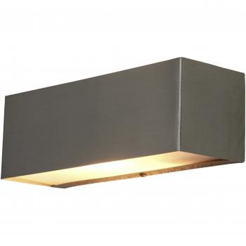 Lámpara de pared rectangular Alicja para exteriores