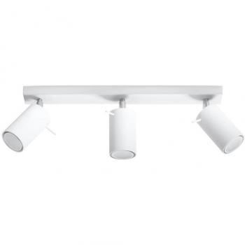 Aplique de Techo Ring 3 Focos GU10 Color Blanco