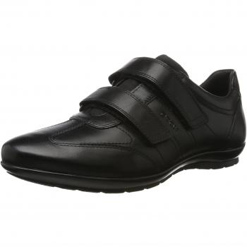 Geox Men's Uomo Symbol D Oxfords, Black, 7 UK