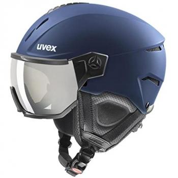 Uvex Instinct Visor Ski Helmet - Navy Matte, Unisex (59-61 cm)