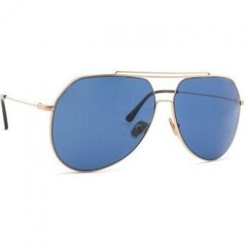 Tom Ford Clyde FT0926 28V 61 Stylish Sunglasses, Unisex, Yellow, Size: 61 MM