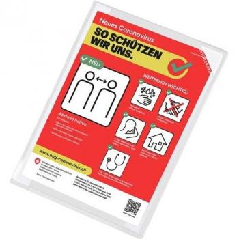 Funda Transparente Antimicrobiana Kang Easy Clic A4 - Autoadhesiva, Paquete de 5 Unidades