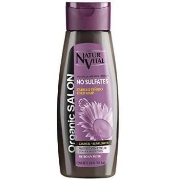 NaturVital Mascarilla Organic Salon Sin Sulfatos Protección Color 300 ml