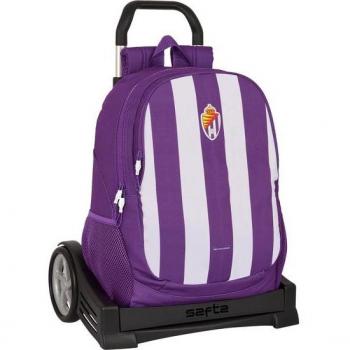 Mochila Escolar con Ruedas Real Valladolid C.F