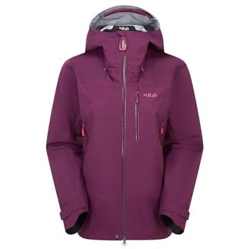 Rab Women's Firewall Mountain Waterproof Jacket - Mulberry - Size 10