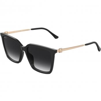 Jimmy Choo Women's Totta 56MM Square Sunglasses - Black - Size: one-size