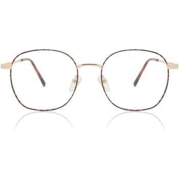Gafas Anti-Azules Oval Montuta Completa Metálico Dorados Armazones para Hombre - SmartBuy Collection