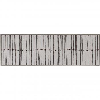 ABC Tappeti Alfombra Zen Gris 57 x 140 cm