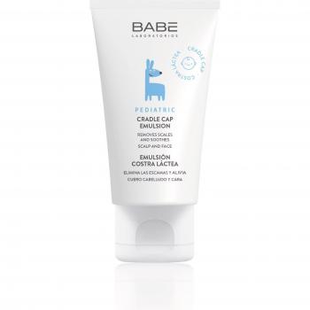 Babe Cradle Cap Emulsion for Children - 50ml, Moisturizing and Soothing Formula with Plant Oils, Gentle Scalp Care