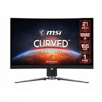 Monitor Gaming Curvo MSI MPG Artymis 273CQR QD de 27 Pulgadas, Panel IPS Quantum Dot, Resolución QHD