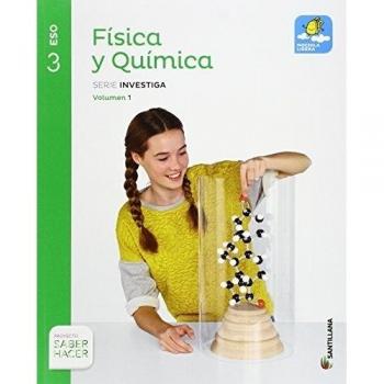 FISICA Y QUIMICA MOCHILA LIGERA SERIE INVESTIGA 3 ESO SABER HACER - 9788468020617