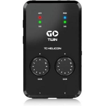 TC Helicon GO TWIN 2-Channel High-Definition Audio/MIDI Interface