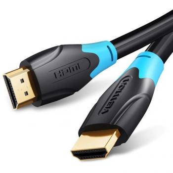 Cable HDMI 2.0 4K Vention AACBE/ HDMI Macho a HDMI Macho/ 0.75 Metros/ Color Negro