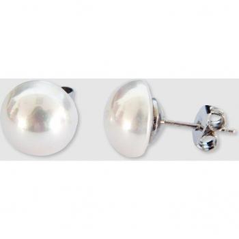 Pendientes Burma perla Mabe 10mm