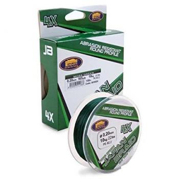 Línea Trenzada Lineaeffe Japan 4X 150 m Verde Musgo Ø 0.14 mm
