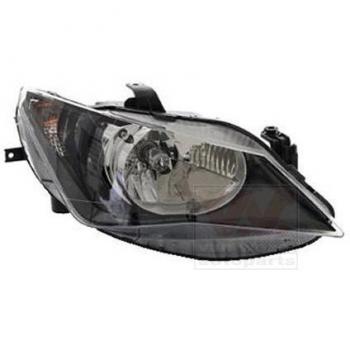 Faro Delantero Principal Derecho Van Wezel 4924962V para Seat Ibiza desde 07/2009 en adelante
