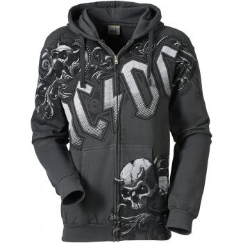AC/DC Prowler Sudadera Capucha con Cremallera Gris Marengo XXL