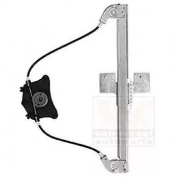 Elevalunas eléctrico sin motor VAN WEZEL 0336264 para Audi A3 (2012-2016) - Mecanismo de alzacristales, lado trasero derecho