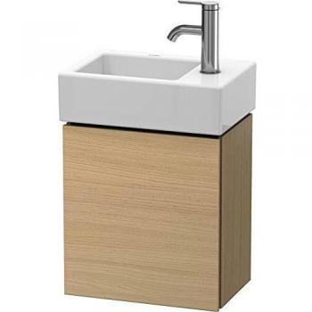 Mueble Bajo Lavabo Duravit L-Cube 36,4x24,1cm, Montaje en Pared, 1 Puerta Derecha, Roble Mediterráneo