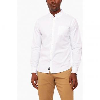 Camisa Dockers Slim Fit de Manga Larga con Cuello de 2 Botones