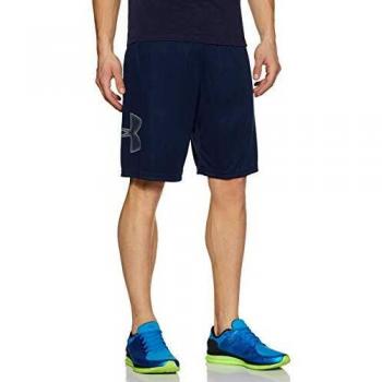Under Armour Tech Graphic Shorts Men - Dark Blue, Size: XXL