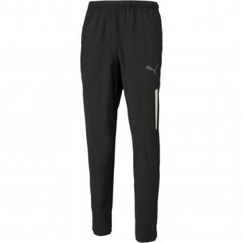 Puma TeamLIGA Sideline Pants - Men's Black Training Trousers, XXL