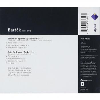 Bartok : Sonata for 2 Pianos & Percussion & Suite for 2 Pianos - Apex