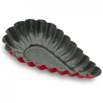 Lacor 68014 - Pack 6 molde tartaleta lagrima antiadher