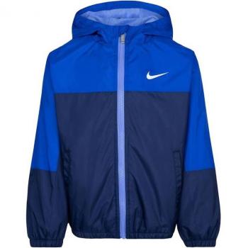Chaqueta Nike Woven for Kids con Forro de Fleece en Color Azul Marino