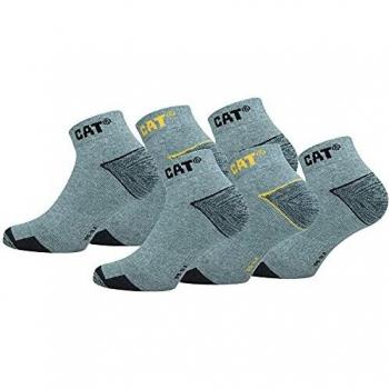 Zapatillas de Trabajo Caterpillar Premium con 6 Pares de Calcetines Algodón para Hombre Color Antracita