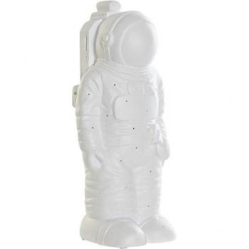 Lámpara de mesa porcelana astronauta con diseño espacial DKD Home Decor 14 x 12 x 31 cm Blanco