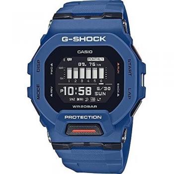 Reloj Casio G-Shock Modelo GBD-200-2ER para Hombre con Correa de Resina en Azul Noche y Dial Negro