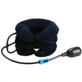 Vktech - Almohada Dispositivo de Aire Cervical Tracción del Cuello Masajeador de Alivio Fatiga