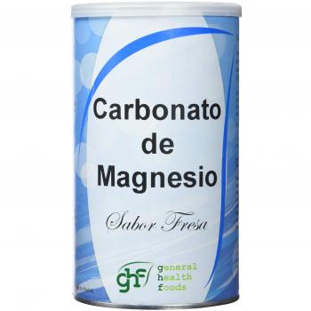 General Health Foods Carbonato De Magnesio Bote Sabor Fresa 180 Gr