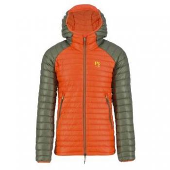 Chaqueta de pluma Karpos Alagna Down para hombre (Spicy Orange/Thyme)