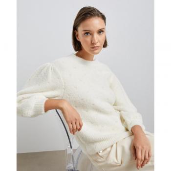 Easy Wear Jersey de mujer pelo manga abullonada