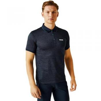 Regatta Remex II Men's Quick-Drying Navy Polo Shirt - Size L