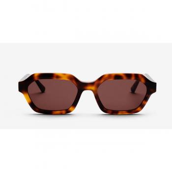 Messy Weekend ANTHONY Tortoise Brown Women’s Sunglasses Tortoiseshell Size 54