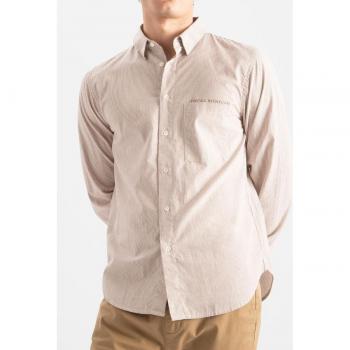 Loreak Mendian Camisa de Hombre Lagran Rayas Algodón Orgánico Premium