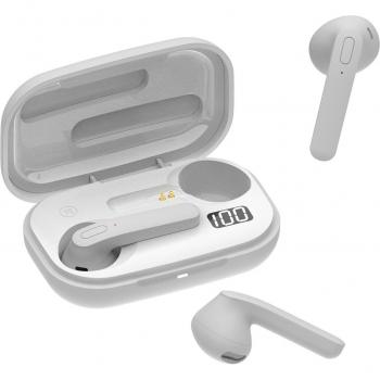 Inves Auriculares de botón T16 True Wireless Blanco